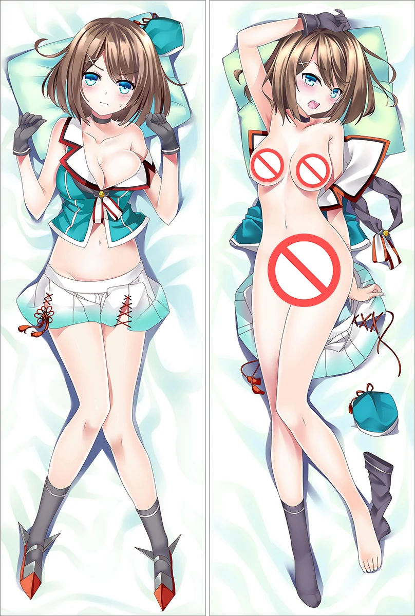 Аниме Kantai Коллекция Dakimakura Чехол kancolle Kaga& yuudachi персонажи Shimakaze& Amatsukaze Чехол на подушку - Цвет: M4