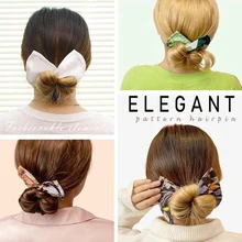Knotted deft bun moda bandas de cabelo bandana trança acessório penteado must haves ferramenta de verão para meninas feminino salão de beleza moda