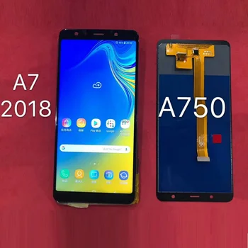 

For SAMSUNG GALAXY A7 2018 LCD Display Touch Screen Digitizer A750 A750F SM-A750F/DS SM-A750G Screen Replacement