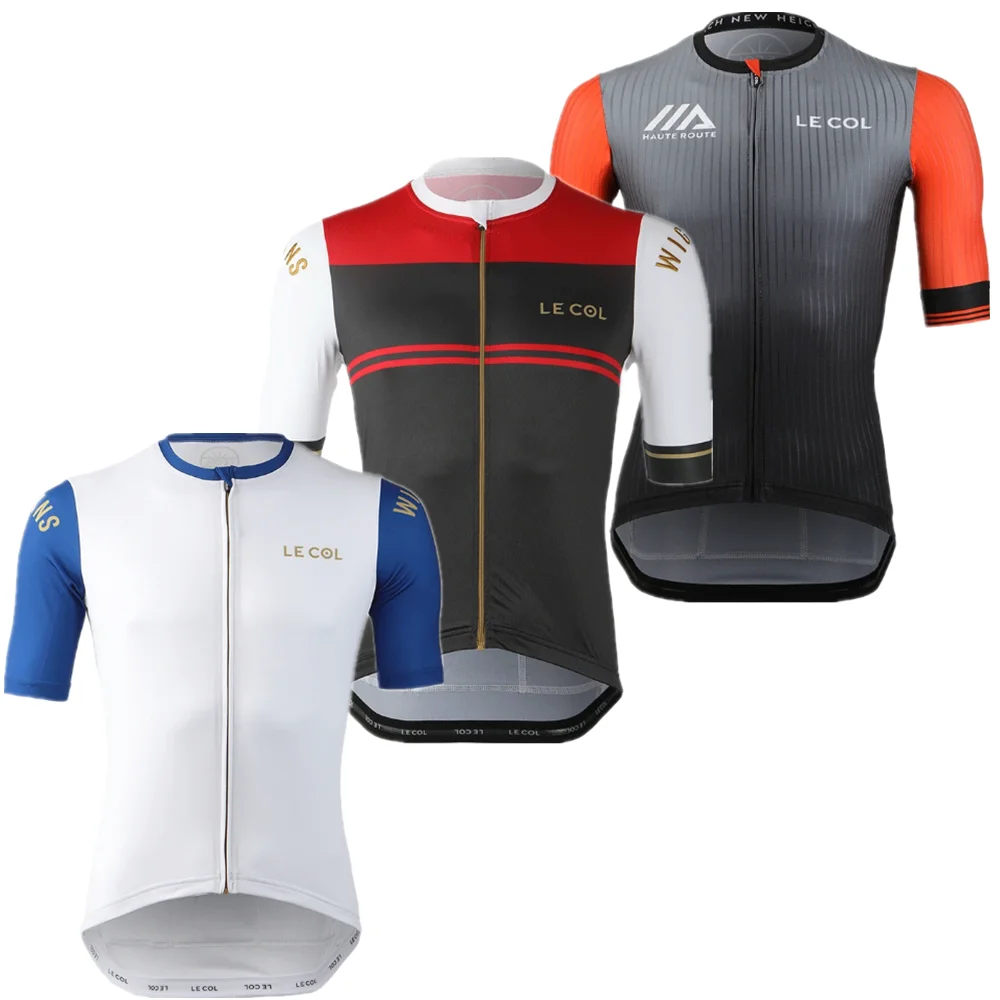 2020 LE COL pro team Летняя мужская одежда для велоспорта aero велосипедная maillot ropa ciclismo 9D