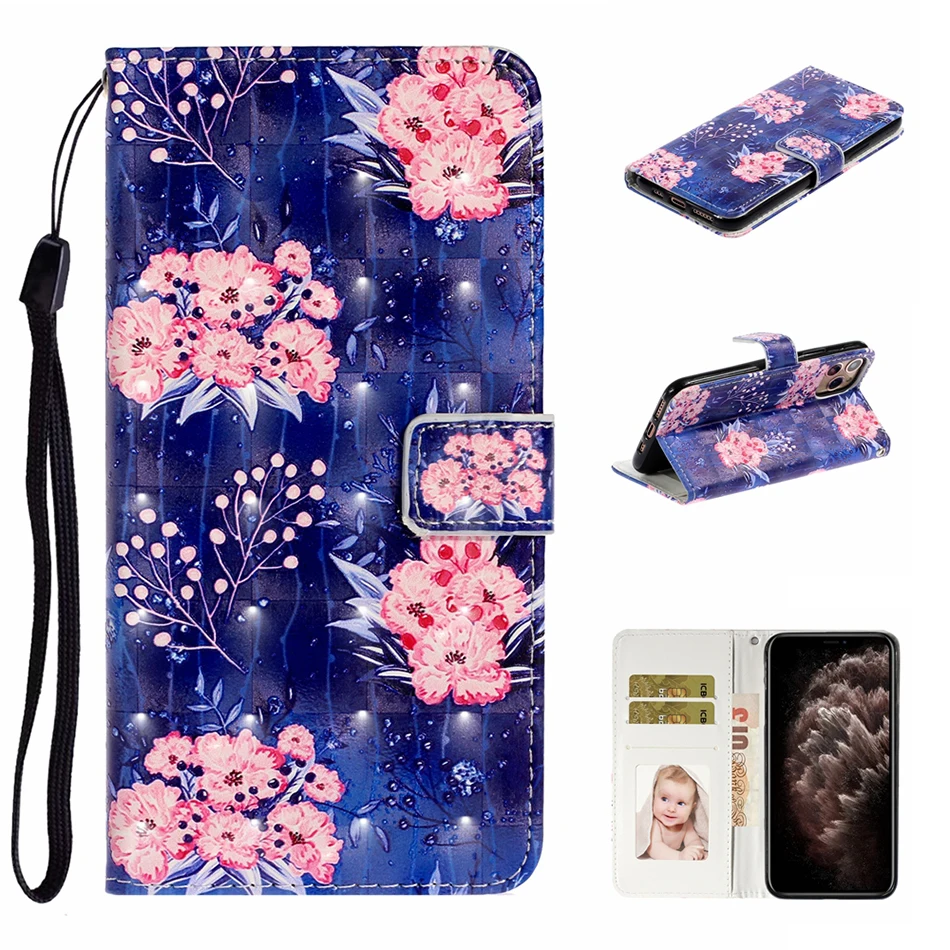 Крутой чехол с черепом для samsung A80 Крышка для samsung Galaxy Note 10 Pro M10 A10s A20s A30S A10 A20 A30 A40 A50 A50S для телефона с бумажником и S10