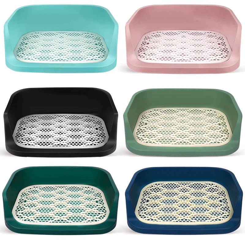 Large Dog Litter Pan Dog Potty Tray Pet Training Toilet For Pet Toilet Cat Litter Cat Tray Teddy Anti-Splash Toilette