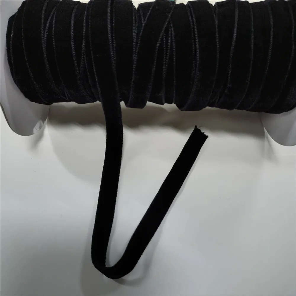 black double face velvet