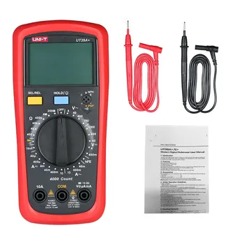 

UNI-T UT39A+/UT39C+ Digital Multimeter Auto Range Tester AC DC V/A Ohm /Temp /Frequency/HFE/NCV test