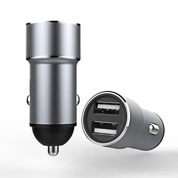 

2 Port Cigarette Lighter Adapter Socket Dual USB Car Charger Mobile Phone Car Fast Charging Charger For Car Accessories