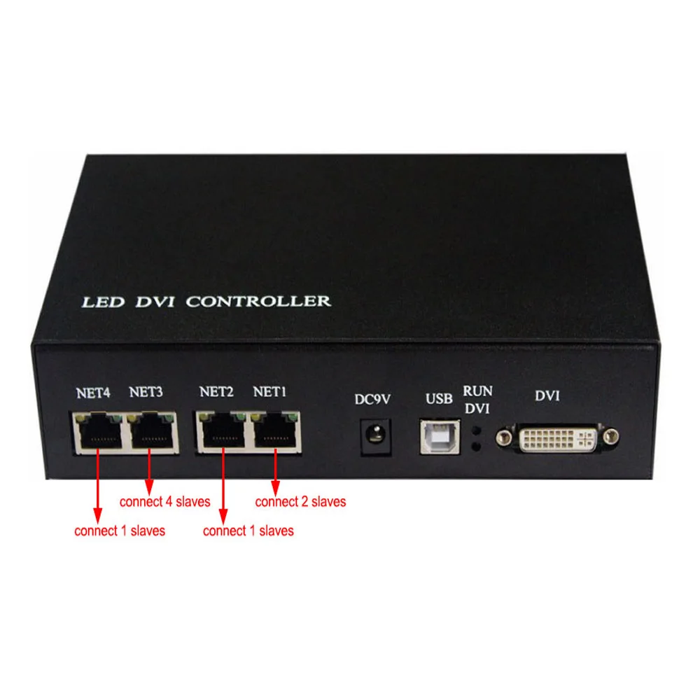 Светодиодный контроллер SPI DMX Master светодиодный DVI с поддержкой MADRIX Jinx Max для