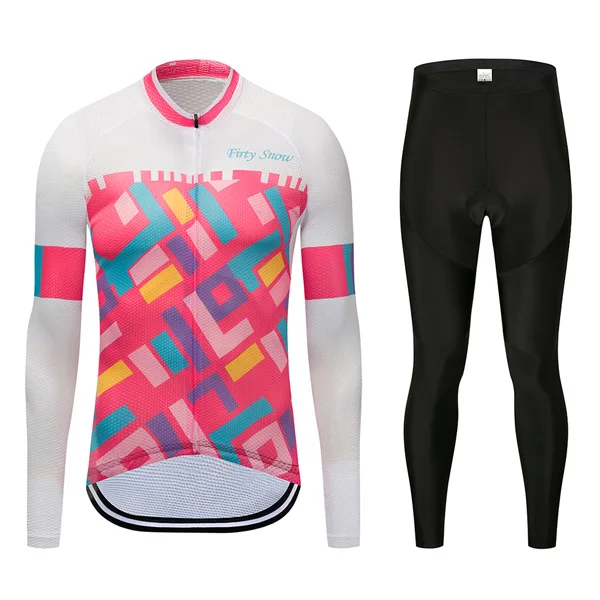 Jersey and Pants 10 Мужская теплая флисовая одежда для горного велосипеда, костюм, зимний Гоночный комплект одежды для велоспорта, Mtb форма, одежда для велосипеда, Джерси, наборы - Цвет: Jersey and Pants 10