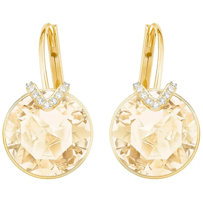 

High Quality 1:1 Swa Simple New Ear Nail Earrings2