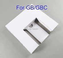 Bandeja de inserción interna de cartón de repuesto para GB, para Cartucho de juego GBC, versión US, JP, 10 Uds.