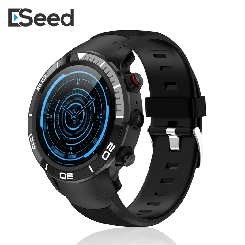 ESEED H8 4G gps wifi умные часы мужские IP68 Водонепроницаемая камера 5 Мп 16 Гб/ПЗУ поддержка Nano SIM монитор сердечного ритма для android ios