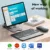 Круглые Клавиши Планшетная Клавиатура С Тачпадом, Android Windows Беспроводная Bluetooth-совместимая Клавиатура и мышь Для iPad Pro Air 4
