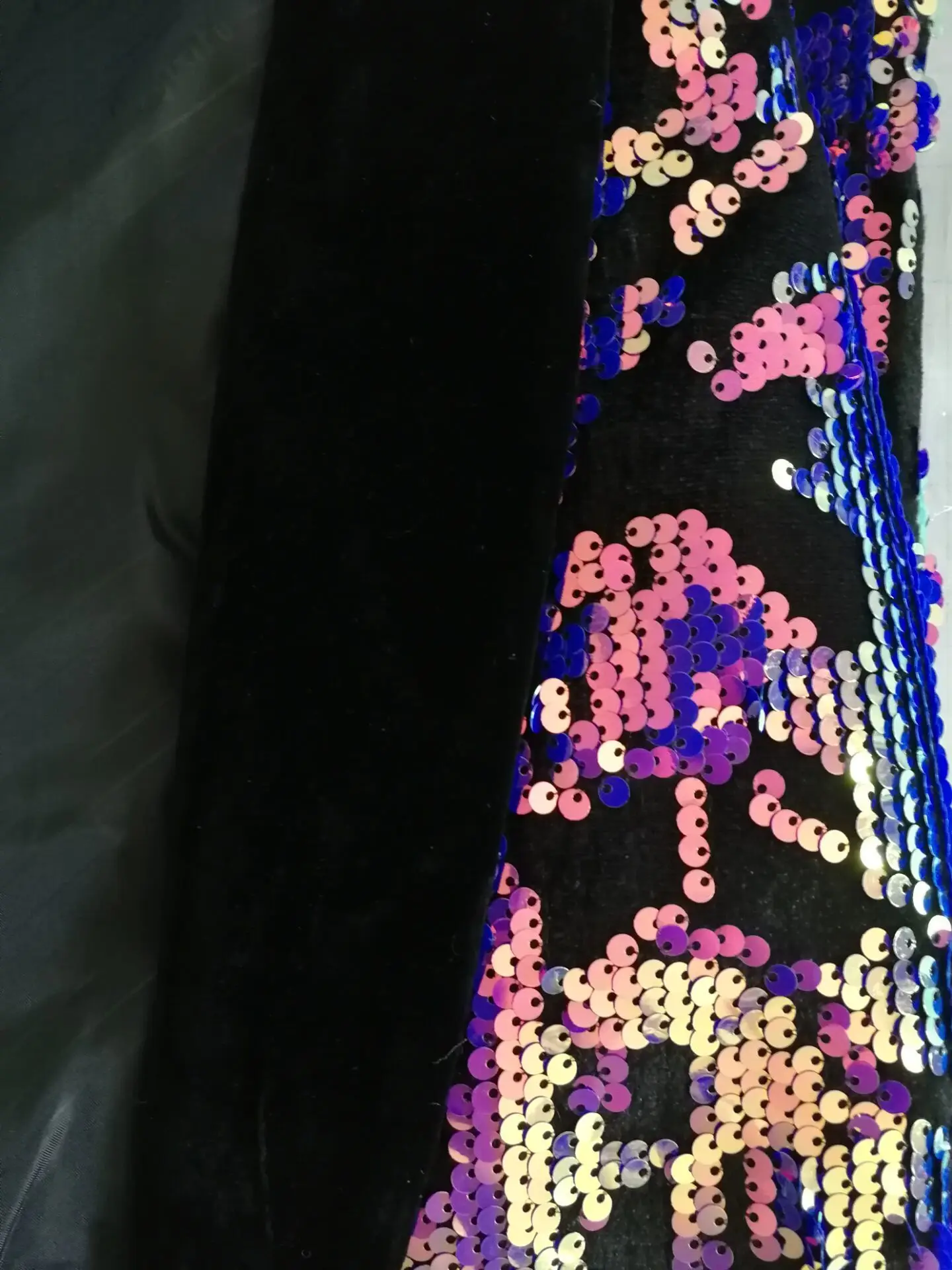 PYJTRL Модный Фиолетовый цветной бархатный блейзер с блестками Masculino Slim Fit мужской костюм куртка сценический для певца Костюм блестящие