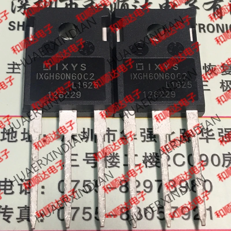 10 шт./лот, новое и оригинальное IXGH60N60C2 TO-247 IGBT 600V 60A