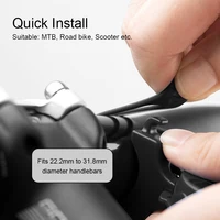 Sonnette électrique de vélo, Rechargeable par USB, pour vtt, Scooter, vélo de route, klaxon de guidon, 4 Modes d'alarme sonore, accessoires de cyclisme 4