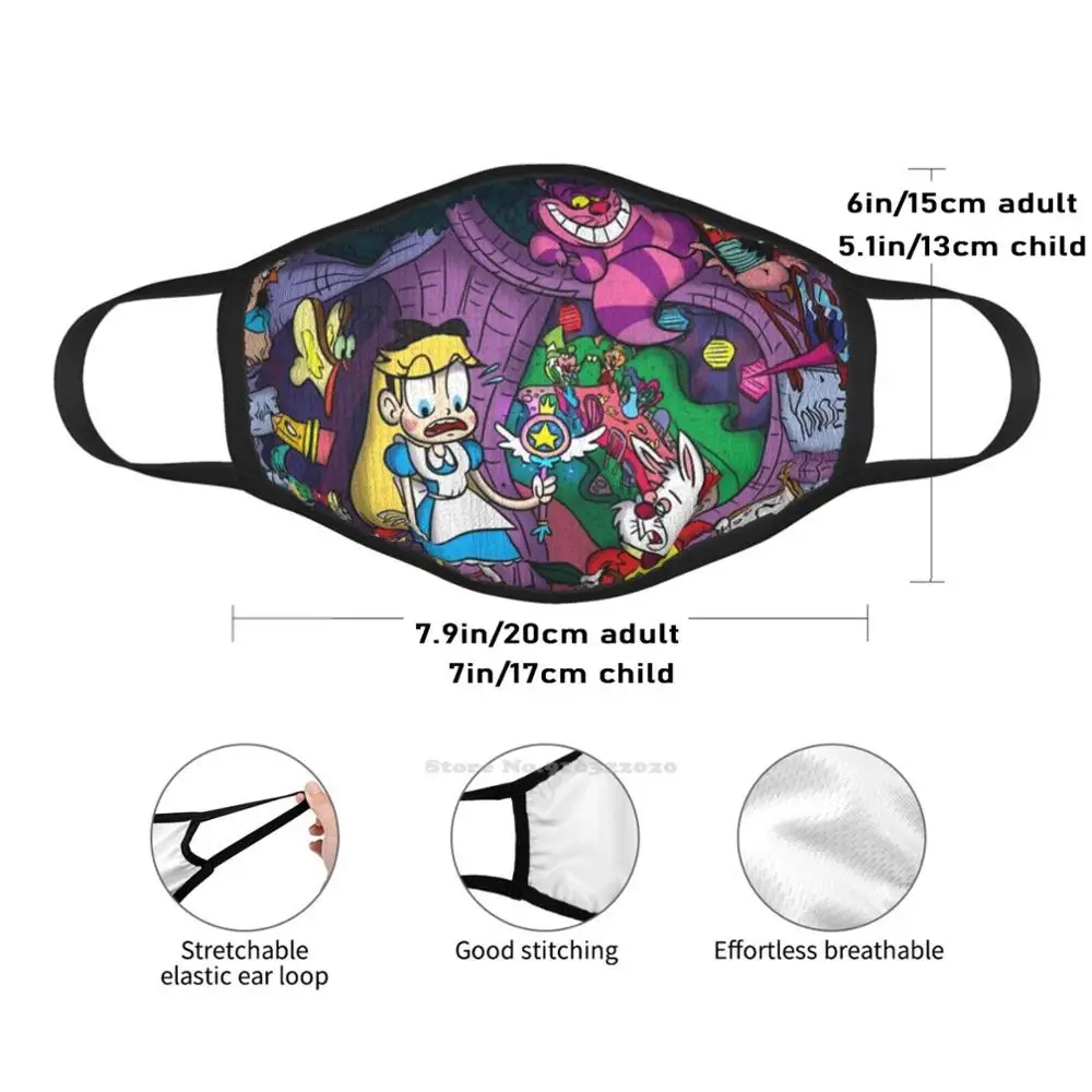 mens head wrap bandana Star Vs The Forces Of Outdoor Soft Warm Sport Scarf Alice In Tulgy Forest mens scarf for summer