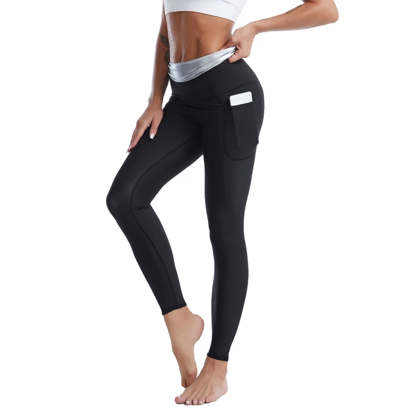 New Hot Sale Women Pants Woman Sweat Sauna Slimming Pants Legging Control Panties Body Shaper Waist Trainer Slimming Shapers shapewear shorts