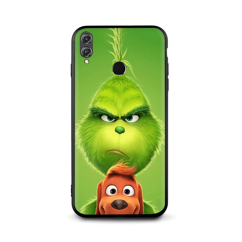 EWAU Монстр Гринч силиконовый чехол для телефона для Huawei Honor 6a 7A Pro 7C 7X8X8 9 Примечание 10 Lite вид 20 9X Pro - Цвет: B8