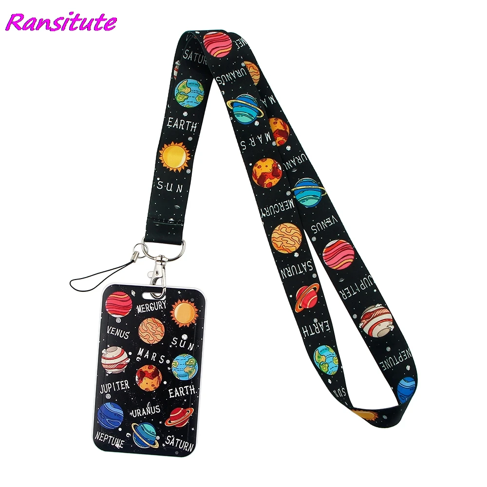Ransitute-cordón colgante creativo para tarjetas, cordón de teléfono móvil, insignia de acceso al metro, para estudiantes, R1640