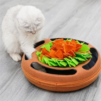 

Pet Dog Sniffing Mat Dog Puzzle Toy Pet Snack Feeding Mat Boring Interactive Game Training Blanket Snuffle Feeding Training Mat