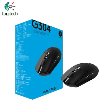 

Logitech G304 LIGHTSPEED Wireless Gaming Mouse HERO Sensor Optical 2.4Hz 12000 DPI Super Gaming Mouse for Mouse Gamer