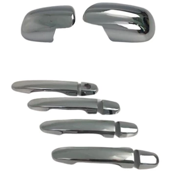 

Car Chrome Side Rear View Mirror Door Handle Cover Trim for Toyota Corolla 2007 2008 2009 2010 2011 2012 2013
