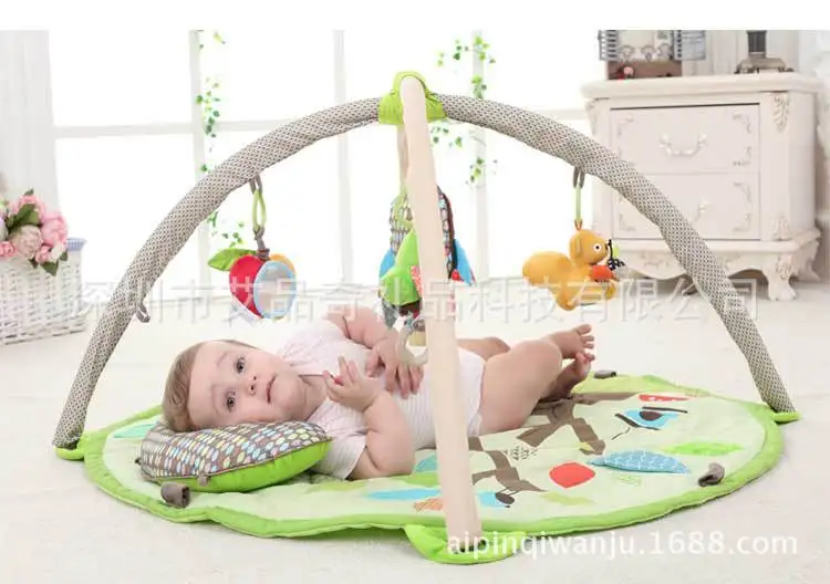 Spphop Children Forest Game Blanket Baby Creeping Mat Educational Animal Baby Toy Mat