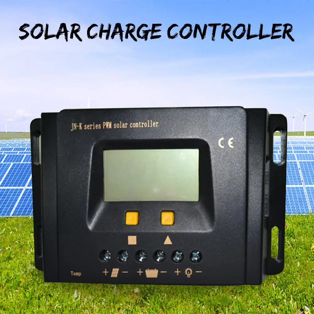 

30A/20A/10A Solar Charge Controller 12v/24v/48v Solar Charger Regulator with Overload Protection