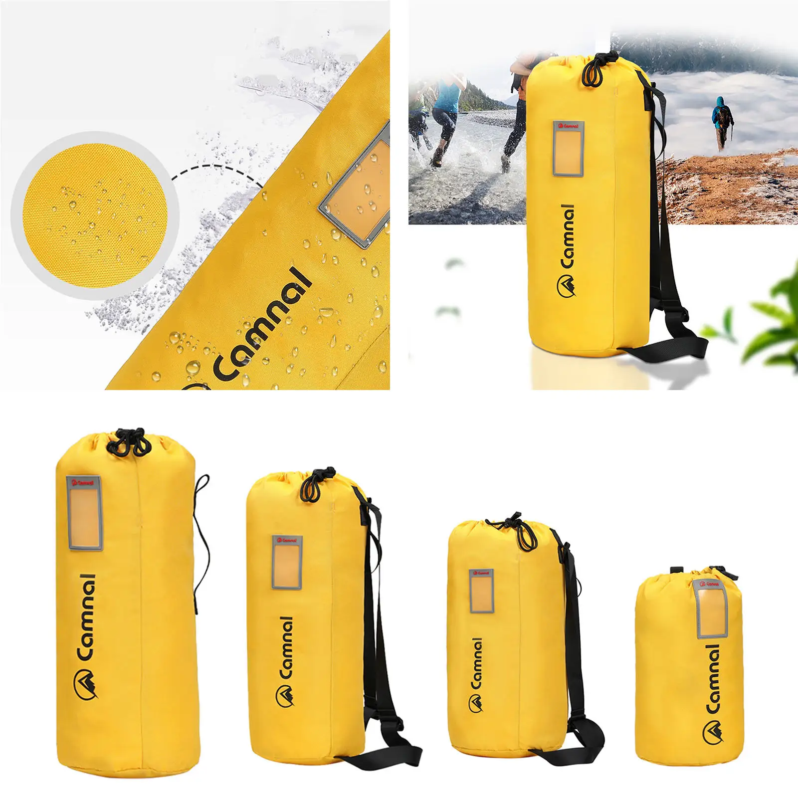 Rock Rope Storage Bag - Rock and Tree Climbing Equipment, Arborist Gear, Bucket Style Backpack, Waterproof Material 2
