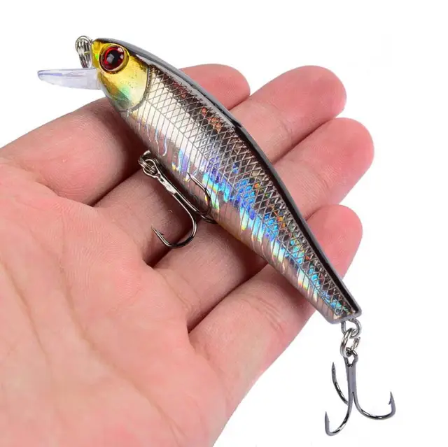 Hot 1PCS 85mm 9.2g Wobblers Japan Model Sinking Minnow Fishing Lures  Jerk Bait Bass Pike Carkbait Swimbait Professional Bait 1
