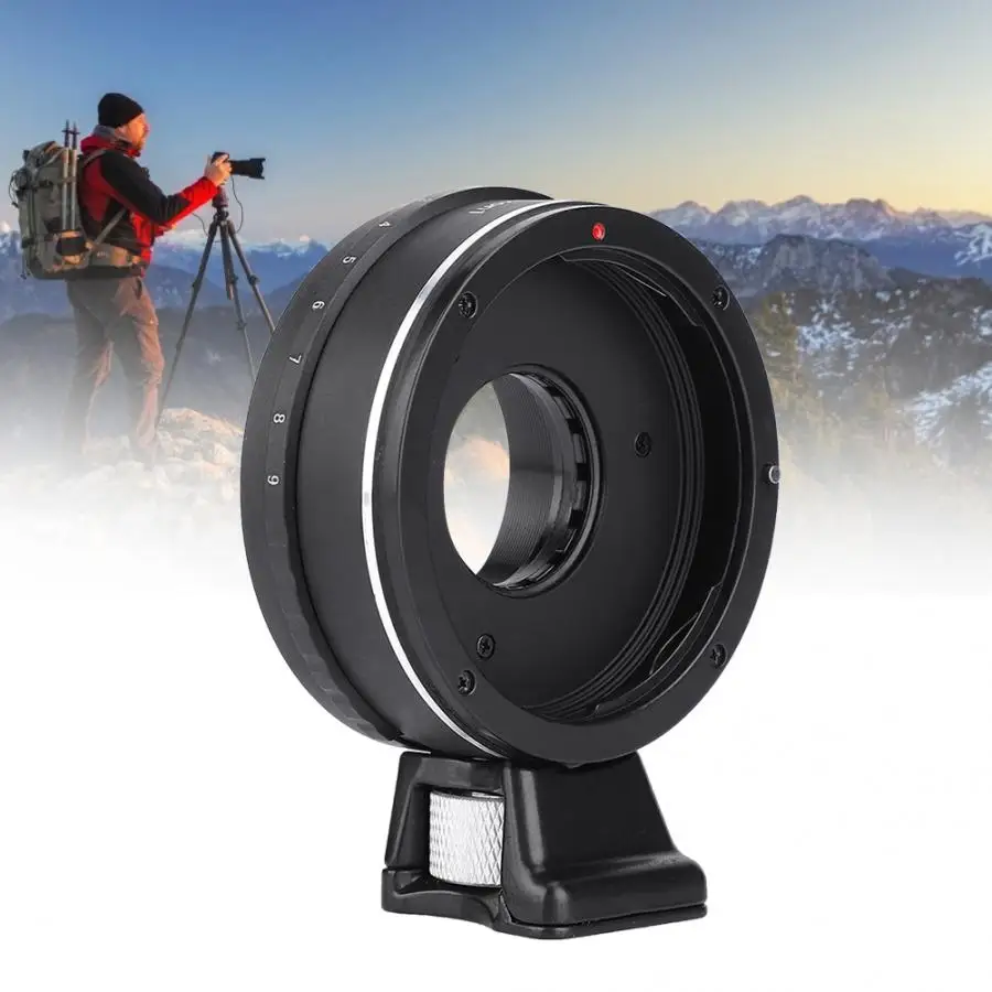 Металлическое ручное регулируемое кольцо-адаптер для объектива Canon EOS для Nikon J1 S1 J4 V2 V3 V5 камера корпус держатель объектива
