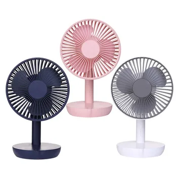 

2020 Cute Portable Mini Fan Handheld USB Chargeable Desktop Fans 3 Mode Adjustable Summer Cooler For Outdoor Travel Office
