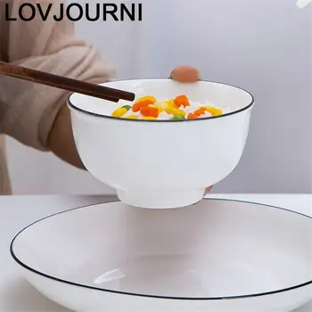 

Ramen Noodles Tigela Serving Tazone Saladier Keuken Accesoires Mutfak Malzemeleri Kitchen Dining Bar Ceramica Soup Ceramic Bowl