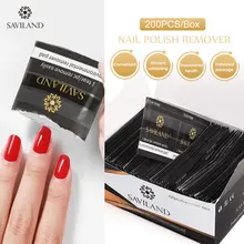 Saviland, 200 шт., инструмент для снятия гель-лака с ногтей, обертывания, Гель-лак для ногтей, замачивание, удаление, маникюр, искусство, легкое очищение, инструменты для удаления ногтей