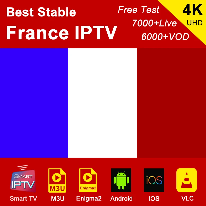 

Iptv France 1 Year Abonnement Spain French Francais Germany Sweden M3u Smart Iptv Box Dazn Bein Ip tv Globle Iptv Subscription