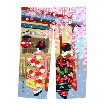 

1PC Polyester Japanese Style Shading Tapestry Door Curtain for Home Window