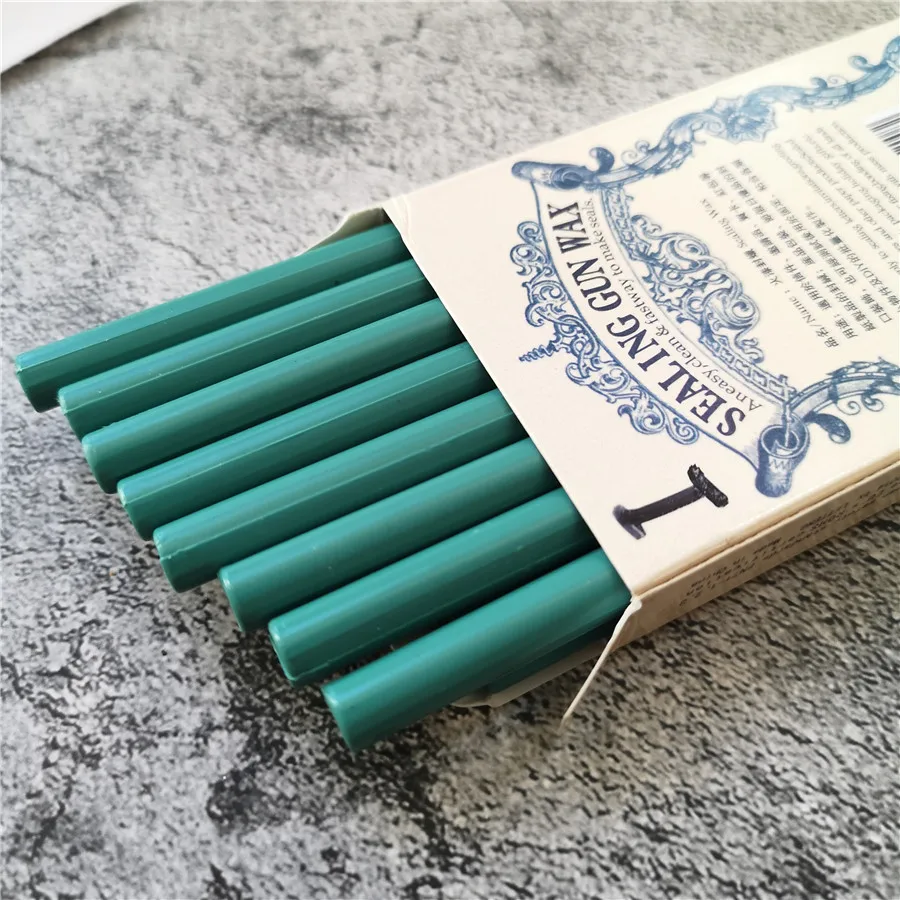 I DIY штамп восковые палочки для плавления клеевого пистолета уплотнительные восковые палочки свадебные приглашения уплотнительный воск для модного украшения подарка - Цвет: I