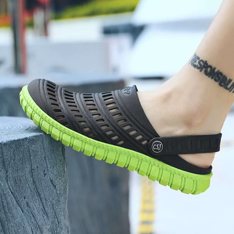 Zapatillas de para mujer, chanclas de verano, sandalias hombre, zapatos de tenis, Crocs, cómodas|Sandalias de hombre| - AliExpress