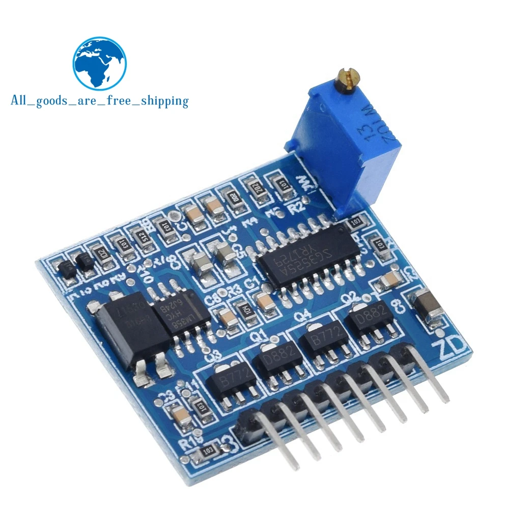 

SG3525 LM358 Inverter Driver Board 12V-24V Mixer Preamp Drive Module Frequency Adjustable 1A