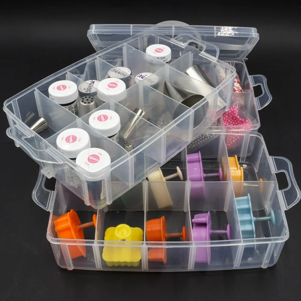 Пластиковый контейнер для хранения игрушек колец ювелирных изделий|plastic storage box|box