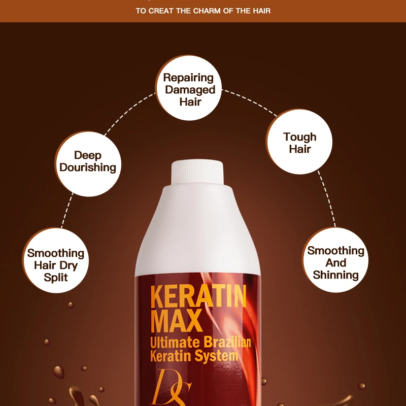 Tratahomemto de Queratina Brasileira 12% Formalina 1000ml Mais 500ml Shampoo Purificador ++ 300ml Shampoo e Condicionador Diário de Alta Qualidade 3 Cheap Conj. cuidados com cabelos