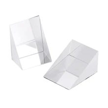 2 шт. 60 градусов K9 оптическое стекло прямоугольный треугольный внутренний отражающий призма объектив