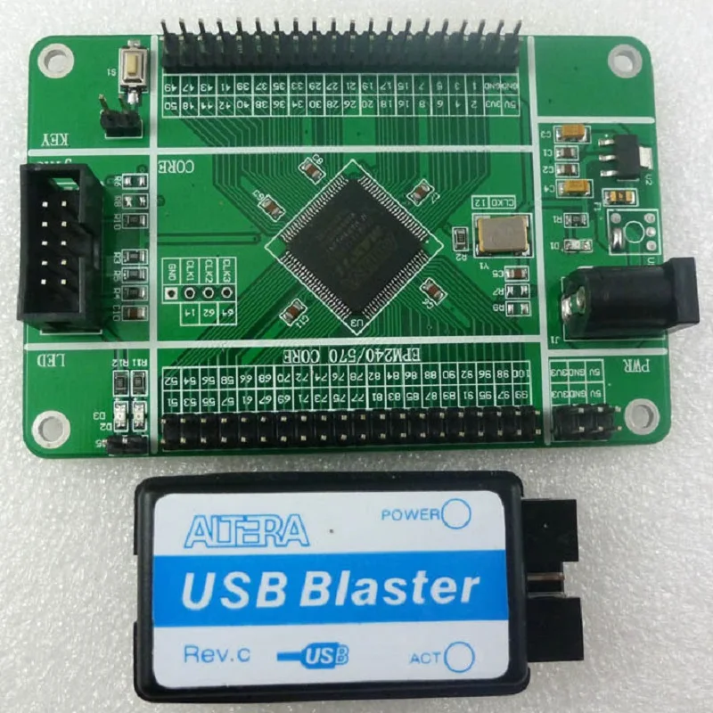 Программатор ALTERA MAX II EPM240 CPLD основная плата и программатор USB Blaster FPGA для EPM240T100C5N JTAG