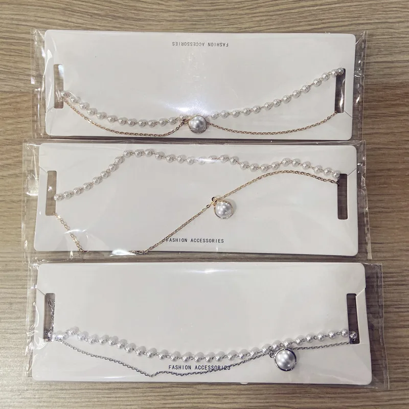 2020-Double-layer-Chain-Gold-silver-fashion-Choker-cute-romantic-women-pearl-pendant-necklace-girl-jewelry (1)