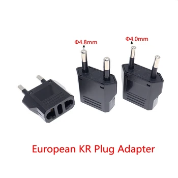 EU ยุโรป KR ปลั๊กอะแดปเตอร์ญี่ปุ่นจีน US ไปยัง EU Travel Power Adapter ปลั๊กไฟฟ้า Converter Charger SOCKET AC Outlet 1