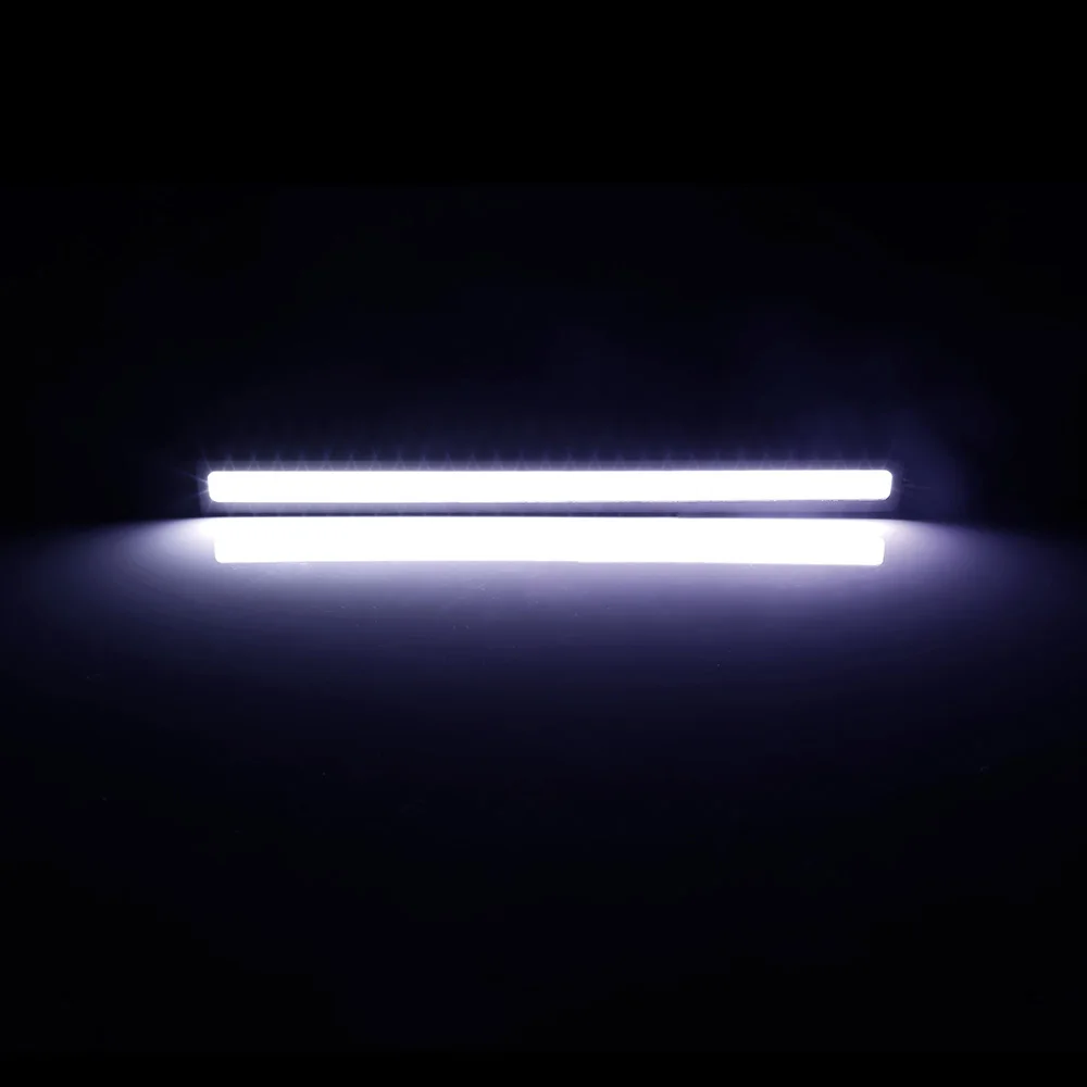 4 шт Автомобильные светодиодные фары 12V COB светодиодный DRL Вождения Габаритные