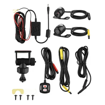 

1Set SE100 3.0" IPS Full Hd 1080P Motorcycle DVR Dash Cam Front Rear View Video Recorder Motorbike Night Vision Dashcam Camera