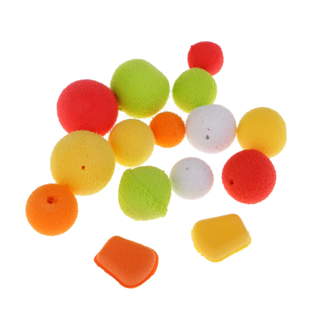 1 Box Smell Carp Fishing Pop Up Bait Boilies Eggs Flavor Floating Ball Fishing Beads Feeder Artificial Carp Lures Hair Rig