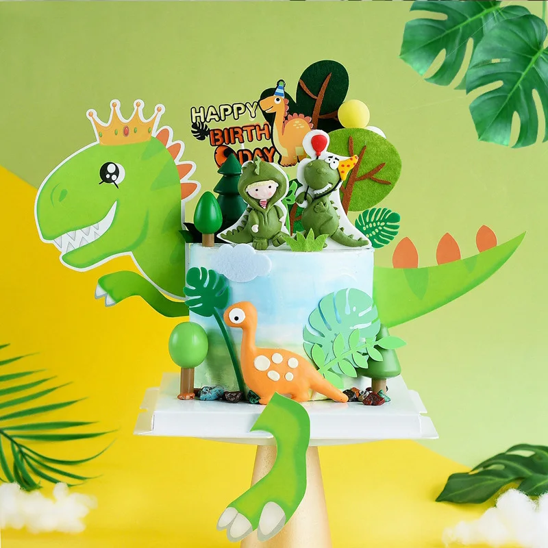 dinosaur-theme-paper-birthday-cake-toppers-green-cute-dinosaur-baby-cake-toppers-for-boys-birthday-cupcake-decorations-supplies for Dinosaur Cake Topper Printable Free Dinosaur Theme Paper Birthday Cake Toppers Green Cute Dinosaur Baby Cake Toppers for Boys Birthday Cupcake Decorations Supplies for Dinosaur Cake Topper Printable Free