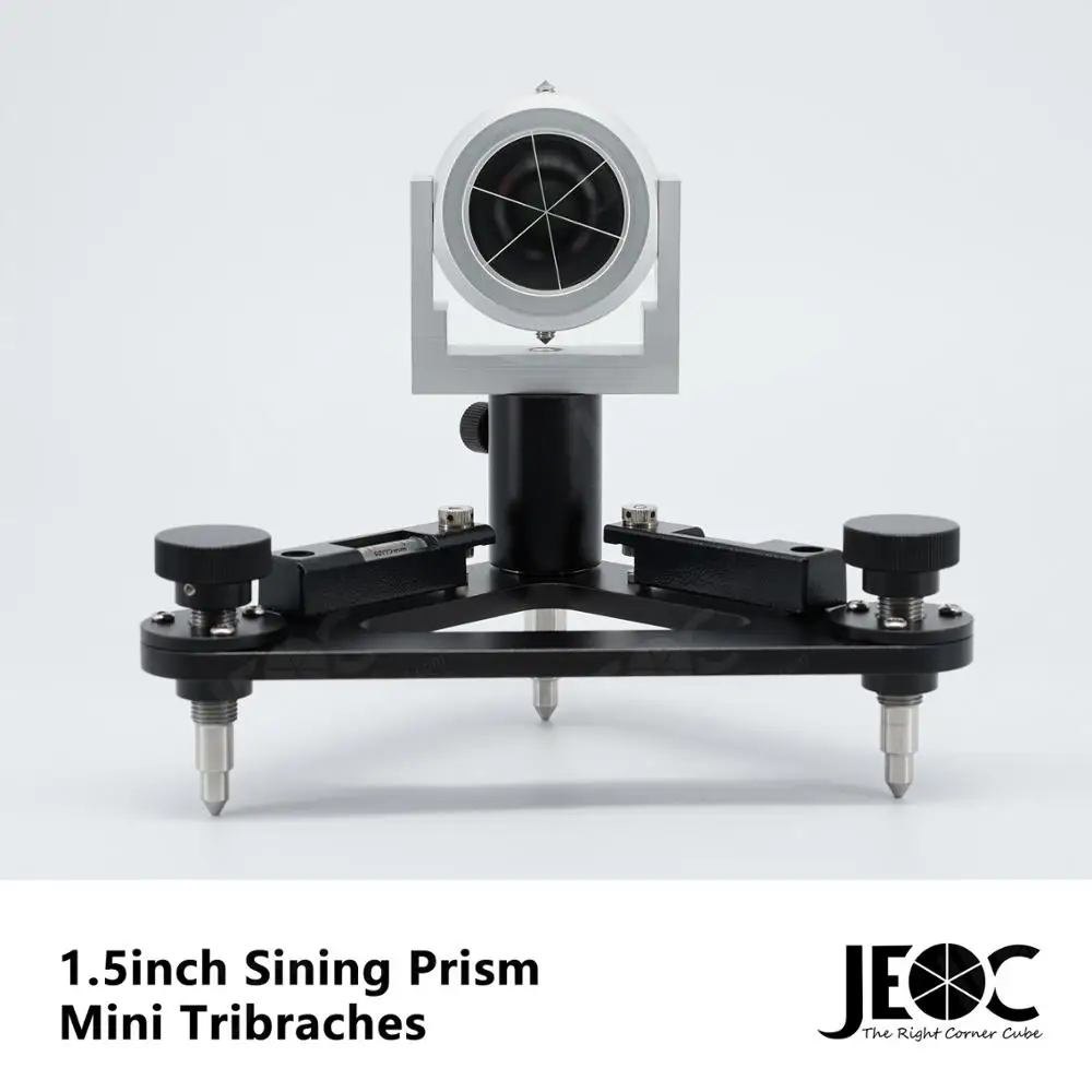 Jeoc Accurate Monitoraggio Prisma Sining Al-402 E Tribrach Set, Per Deutsche Bahn/ Trimble,Accessori Per Apparecchiature Topografiche