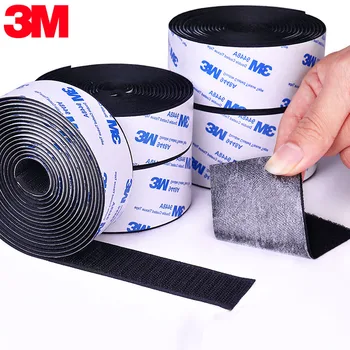 

5Meter Strong Velcros Self Adhesive Fastener Tape Hook and Loop Nylon Sticker Magic Velcros Adhesive with Glue for DIY 16-50cm